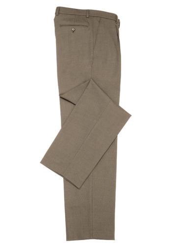 Mens Classic Flat Front Pants