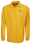 Premium Long Sleeve Pique Polo